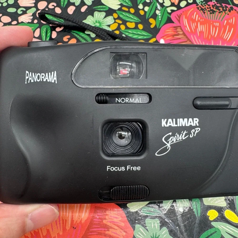 Kalimar Spirit SP 35mm Film Camera Panorama Focus Free Point and Shoot‎ Black
